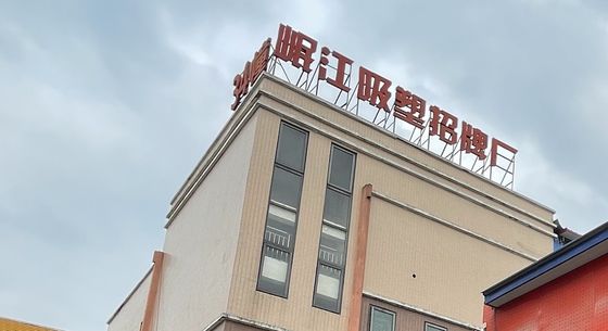Werktijd 50000 uur Custom LED Acryl achtergrondverlichting 3D teken voor bedrijfslogo sneeuw