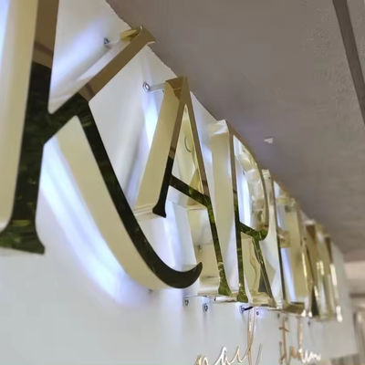 12V LED Acryl achtergrondverlichting letters voor buiten zakelijke borden Custom LED signage letters