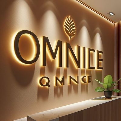 28C Achterkant verlicht Logo Acryl roestvrij staal Lettering Custom Led Outdoor
