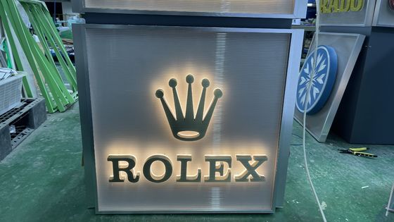 Custom roestvrij achtergrondverlichting Led Channel Letters 3D Metal Light Sign Logo voor Hotel Signage