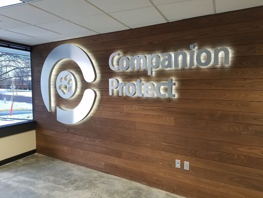 Gepersonaliseerd verlicht binnenshuis licht Led Letter Wall Sign met DC 12V Input Voltage