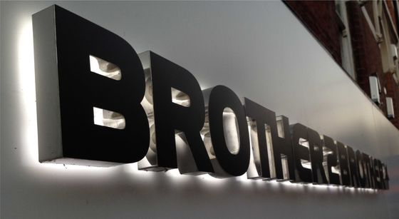 Office LED-verlichtbord Custom LED-achtergrondverlicht brievenbord Voor verlicht logo