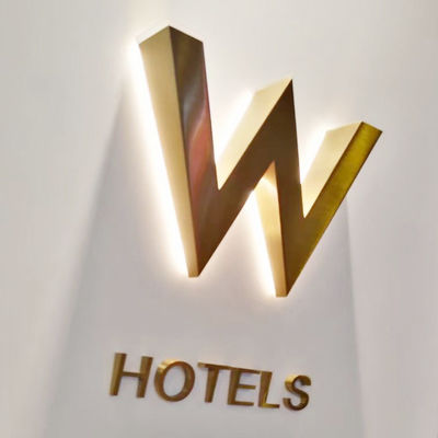 Office LED-verlichtbord Custom LED-achtergrondverlicht brievenbord Voor verlicht logo