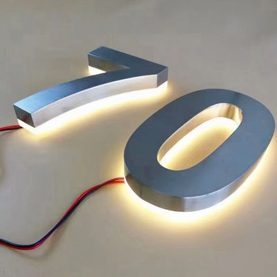 Office LED-verlichtbord Custom LED-achtergrondverlicht brievenbord Voor verlicht logo