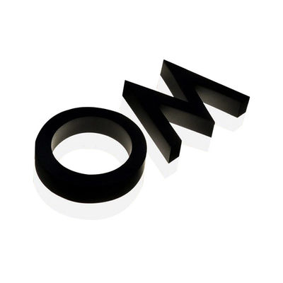 80 Ra kleurweergave index Custom 3D Acrylic Business Logo Sign voor binnen en buiten