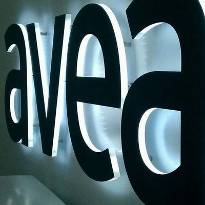Wandmontage LED-letters LED-verlichtend bord voor commerciële borden binnen