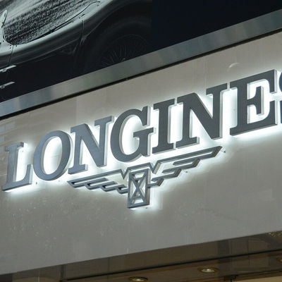 Custom Laser Cutting 3D Metal Wall Logo Letters voor LED achtergrondverlichting van roestvrij staal